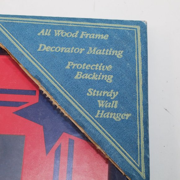 Mickey Mouse Fantasia Framed Movie Poster NWT Wood Frame by Accent on Style - Picture 5 of 8